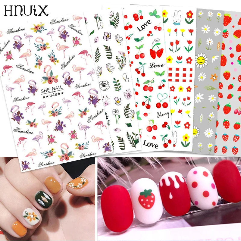HNUIX 1 pieces Strawberry 3D Super thin nails stickers tips Nail Art adhesive decals fruit Cool Design nail envelopes manicure
HNUIX 1 pieces Strawberry 3D Super thin nails stickers tips Nail Art adhesive decals fruit Cool Design nail envelopes manicure