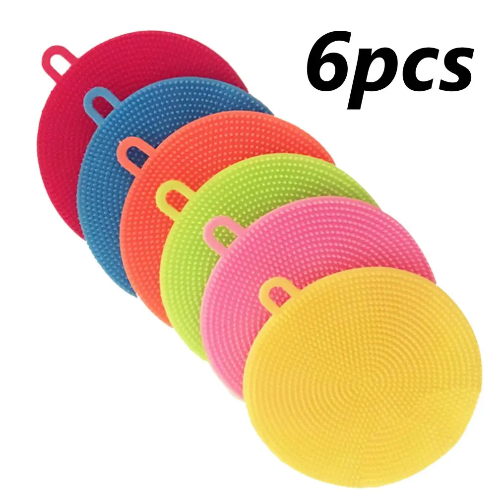 Silicone Dish Bowl Cleaning Brush Silicone Scouring Pad Silicone Dish Sponge Kitchen Pot Cleaner Washing Tool
Silicone Dish Bowl Cleaning Brush Silicone Scouring Pad Silicone Dish Sponge Kitchen Pot Cleaner Washing Tool