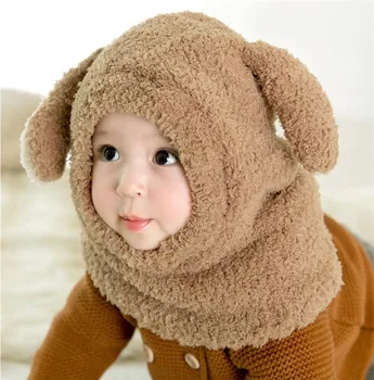 2019 Kids Plush Hooded Scarf Baby Hat And Scarf Child Winter Warm Protection Ear Hat Girl Boy Cute Big Ears Cap Accessories
2019 Kids Plush Hooded Scarf Baby Hat And Scarf Child Winter Warm Protection Ear Hat Girl Boy Cute Big Ears Cap Accessories