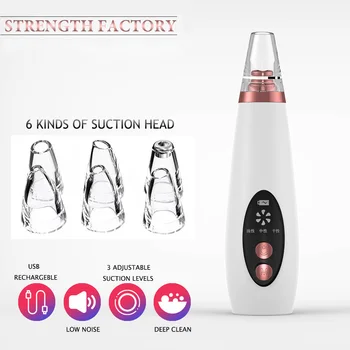 Electric Blackhead Remover Face Clean Tools Black Head Pore Acne Pimple Vacuum Cleaner Skin Care USB Rechargeable Machine
Electric Blackhead Remover Face Clean Tools Black Head Pore Acne Pimple Vacuum Cleaner Skin Care USB Rechargeable Machine