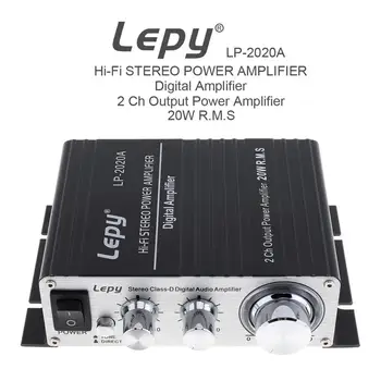 LP-2020A 20W x 2 2CH HiFi Auto Car Power Amplifier Class-D Stereo Digital Audio Amplifier with Over-current Protection
LP-2020A 20W x 2 2CH HiFi Auto Car Power Amplifier Class-D Stereo Digital Audio Amplifier with Over-current Protection