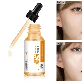 30ml Six Peptides Anti-wrinkle Essence Hyaluronic Acid Whiten Skin Nourishing Moisturizing Lifting Firming Face Care
30ml Six Peptides Anti-wrinkle Essence Hyaluronic Acid Whiten Skin Nourishing Moisturizing Lifting Firming Face Care