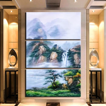 3 Pieces Abstract Waterfall Mountain Landscape Picture Wall Art Prints Home Decor Poster Modular Room Canvas Paintings
3 Pieces Abstract Waterfall Mountain Landscape Picture Wall Art Prints Home Decor Poster Modular Room Canvas Paintings