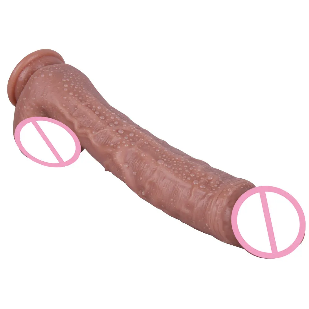 Большой Силиконовый Фаллоимитатор