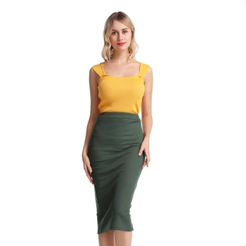 High Waist Skirts Women Skirts Autumn Winter Casual Knitted Skirt Women Back Slit Bodycon Elegant Midi Pencil Skirt
High Waist Skirts Women Skirts Autumn Winter Casual Knitted Skirt Women Back Slit Bodycon Elegant Midi Pencil Skirt