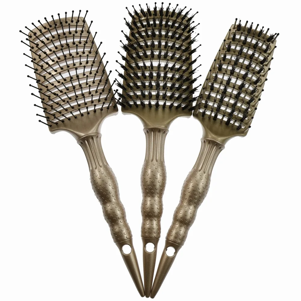 Bristle Massage Comb Curly Hair Modeling Comb Arc Fine Teeth Comb Nylon Big Curved Comb Manufacturers Direct Selling
Bristle Massage Comb Curly Hair Modeling Comb Arc Fine Teeth Comb Nylon Big Curved Comb Manufacturers Direct Selling