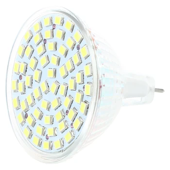 

G / GU / GX5,3 MR16 3528 SMD 60 LED BULB SPOT Lamp 4W 12V WHITE Light