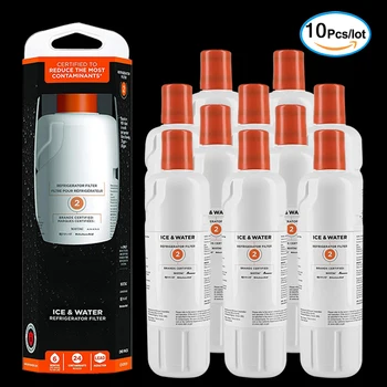 Replace EveryDrop with Whirlpool refrigerator water filter 2, EDR2RXD1 (10 packs)
Replace EveryDrop with Whirlpool refrigerator water filter 2, EDR2RXD1 (10 packs)