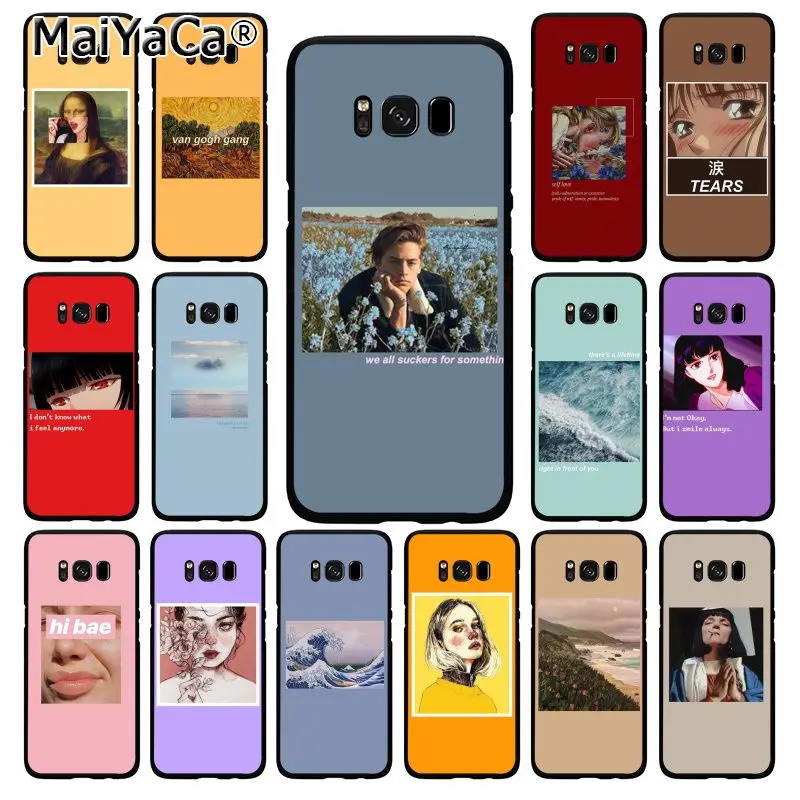 MaiYaCa эстетическая картина Ван Гога Мона Лиза Давид фонеказа для Samsung S20 S10S10E S6 S7 S8 S9