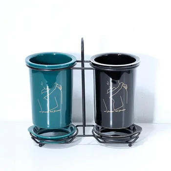 Cartoon Love Heart Embrace Ceramic Spoon Fork Knife Chopsticks Draining Holder Kitchen Organizer Do Not Including Dinnerware
Cartoon Love Heart Embrace Ceramic Spoon Fork Knife Chopsticks Draining Holder Kitchen Organizer Do Not Including Dinnerware