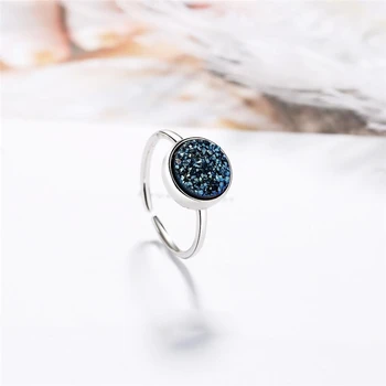 Sole Memory Blue Crystal Fresh Literature Creative Personality 925 Sterling Silver Female Resizable Opening Rings SRI392
Sole Memory Blue Crystal Fresh Literature Creative Personality 925 Sterling Silver Female Resizable Opening Rings SRI392