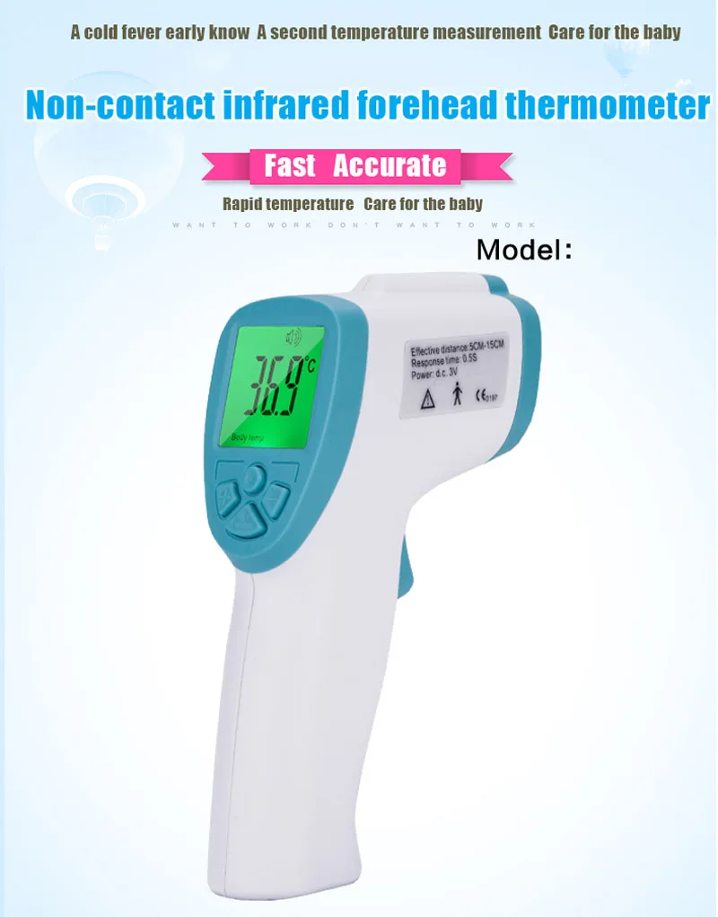 New Diagnostic-tool Digital Thermometer For Baby Adult Non Contact Infared Thermometer Body Temperature Measure Backlight
New Diagnostic-tool Digital Thermometer For Baby Adult Non Contact Infared Thermometer Body Temperature Measure Backlight