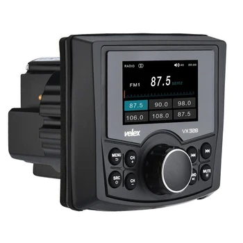 Waterproof Bluetooth Digital Media Marine Stereo Receiver with Audio/Video player DAB+ AM FM Streaming Music Boat UTV ATV Spa
Waterproof Bluetooth Digital Media Marine Stereo Receiver with Audio/Video player DAB+ AM FM Streaming Music Boat UTV ATV Spa