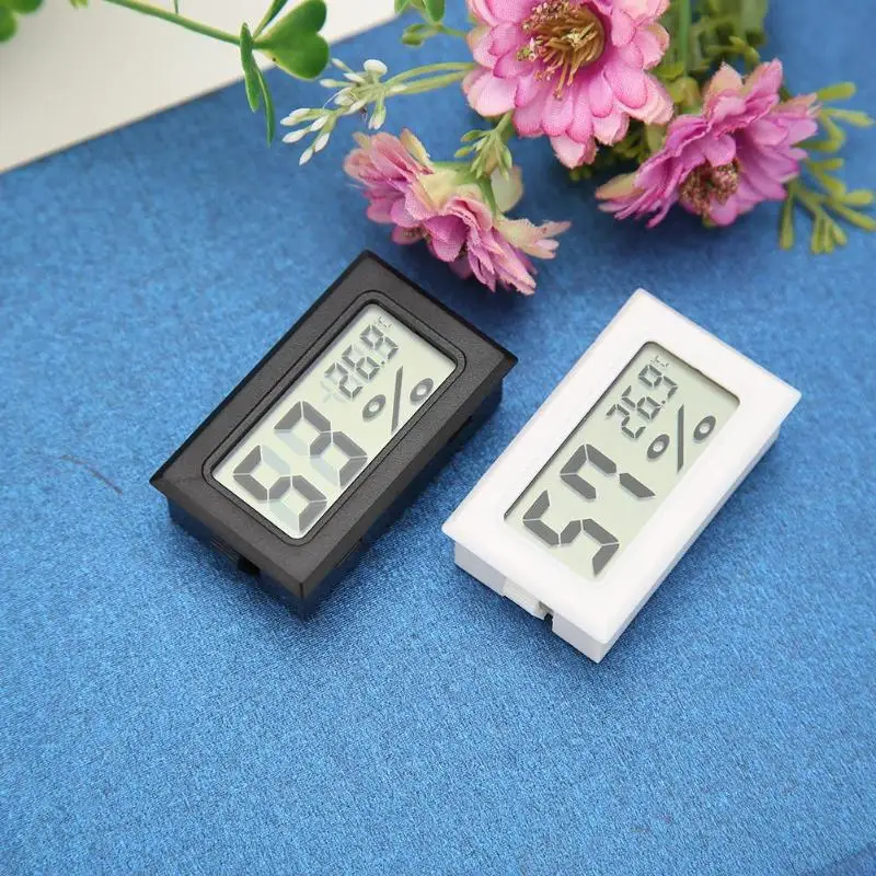 Mini Digital LCD Temperature Humidity Meter Thermometer Hygrometer Sensor Home Living Room Bedroom Measuring Tool
Mini Digital LCD Temperature Humidity Meter Thermometer Hygrometer Sensor Home Living Room Bedroom Measuring Tool