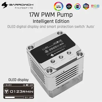 Barrowch FBSP17B, 17W PWM Intelligent Pump, OLED Digital Display, DDC Series, Manual And PWM Speed Control Water Cooling Pump
Barrowch FBSP17B, 17W PWM Intelligent Pump, OLED Digital Display, DDC Series, Manual And PWM Speed Control Water Cooling Pump
