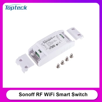 Sonoff RF WiFi Smart Switch Wifi Remote Controller APP Control Work with Google Alexa Google Home for iOS Android Smartphone
Sonoff RF WiFi Smart Switch Wifi Remote Controller APP Control Work with Google Alexa Google Home for iOS Android Smartphone