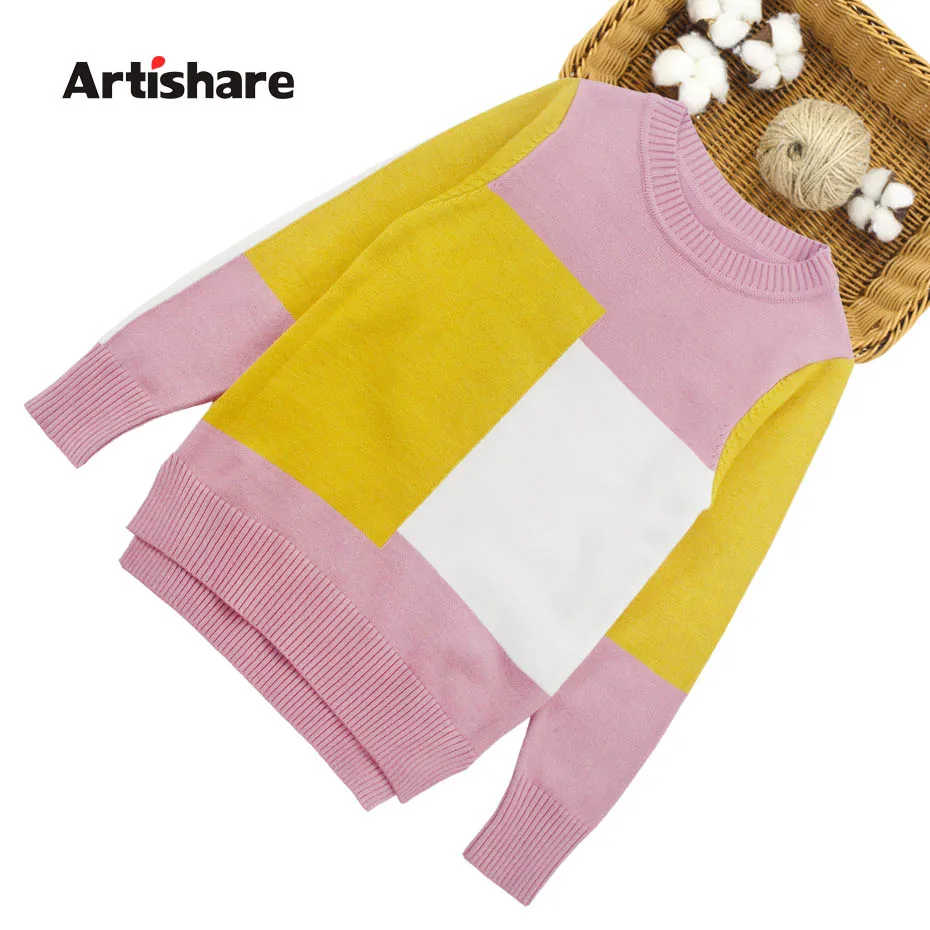 Girl Sweater Patchwork Girl Sweater Long Sleeve Pullover Girl Spring Autumn Casual Clothes For Girls School 6 8 10 12 14 Year
Girl Sweater Patchwork Girl Sweater Long Sleeve Pullover Girl Spring Autumn Casual Clothes For Girls School 6 8 10 12 14 Year