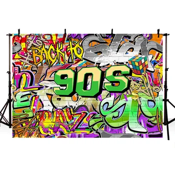 TAIBO Vinyl Background Photography 90s Graffiti Style Background Party Photo Studio Backdrop Photophone
TAIBO Vinyl Background Photography 90s Graffiti Style Background Party Photo Studio Backdrop Photophone