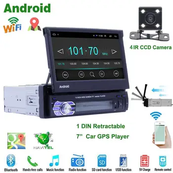Android Single Din Car Stereo 7 Inch 1 DIN 1080P Touch Screen Radio Supports FM Bluetooth WiFi GPS Navigation Mirror Link
Android Single Din Car Stereo 7 Inch 1 DIN 1080P Touch Screen Radio Supports FM Bluetooth WiFi GPS Navigation Mirror Link