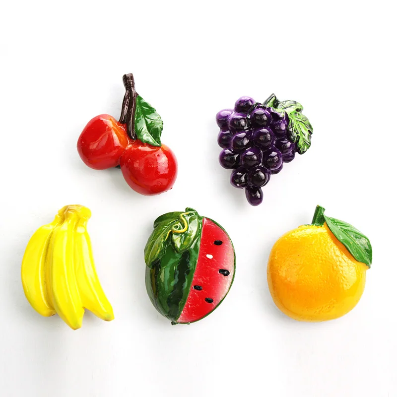 Magnetic Buttons Refrigerator Cartoon Simulation Fruits Resin Fresh White Board Colorful Particl 5 pcs
Magnetic Buttons Refrigerator Cartoon Simulation Fruits Resin Fresh White Board Colorful Particl 5 pcs