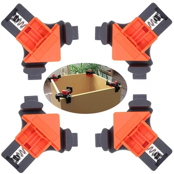 1pc 90 Degree Right Angle Clamp Fixing Clips Picture Frame Corner Clamp Woodworking Corner Clip Positioning Fixture Tools
1pc 90 Degree Right Angle Clamp Fixing Clips Picture Frame Corner Clamp Woodworking Corner Clip Positioning Fixture Tools