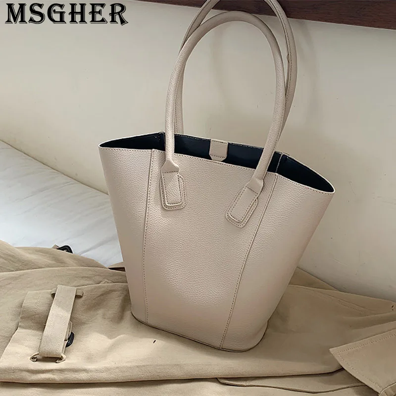 MSGHER Solid Concise Bucket Female Shoulder Bag High-school Book Large Capacity Vintage Practical Joker Girl Bag WB2974
MSGHER Solid Concise Bucket Female Shoulder Bag High-school Book Large Capacity Vintage Practical Joker Girl Bag WB2974