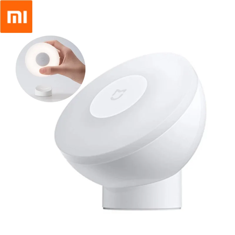Xiaomi Mijia LED Induction Night Light 360 Degree Rotating Lamp Adjustable Brightness Infrared Motion Sensor with Magnetic Base
Xiaomi Mijia LED Induction Night Light 360 Degree Rotating Lamp Adjustable Brightness Infrared Motion Sensor with Magnetic Base