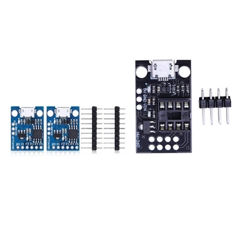 2x Micro-USB Development Board Digispark Attiny85 Support for the Arduino IDE 1.0+ (OSX/Win/Linux) Blue & 1x Development Program
2x Micro-USB Development Board Digispark Attiny85 Support for the Arduino IDE 1.0+ (OSX/Win/Linux) Blue & 1x Development Program