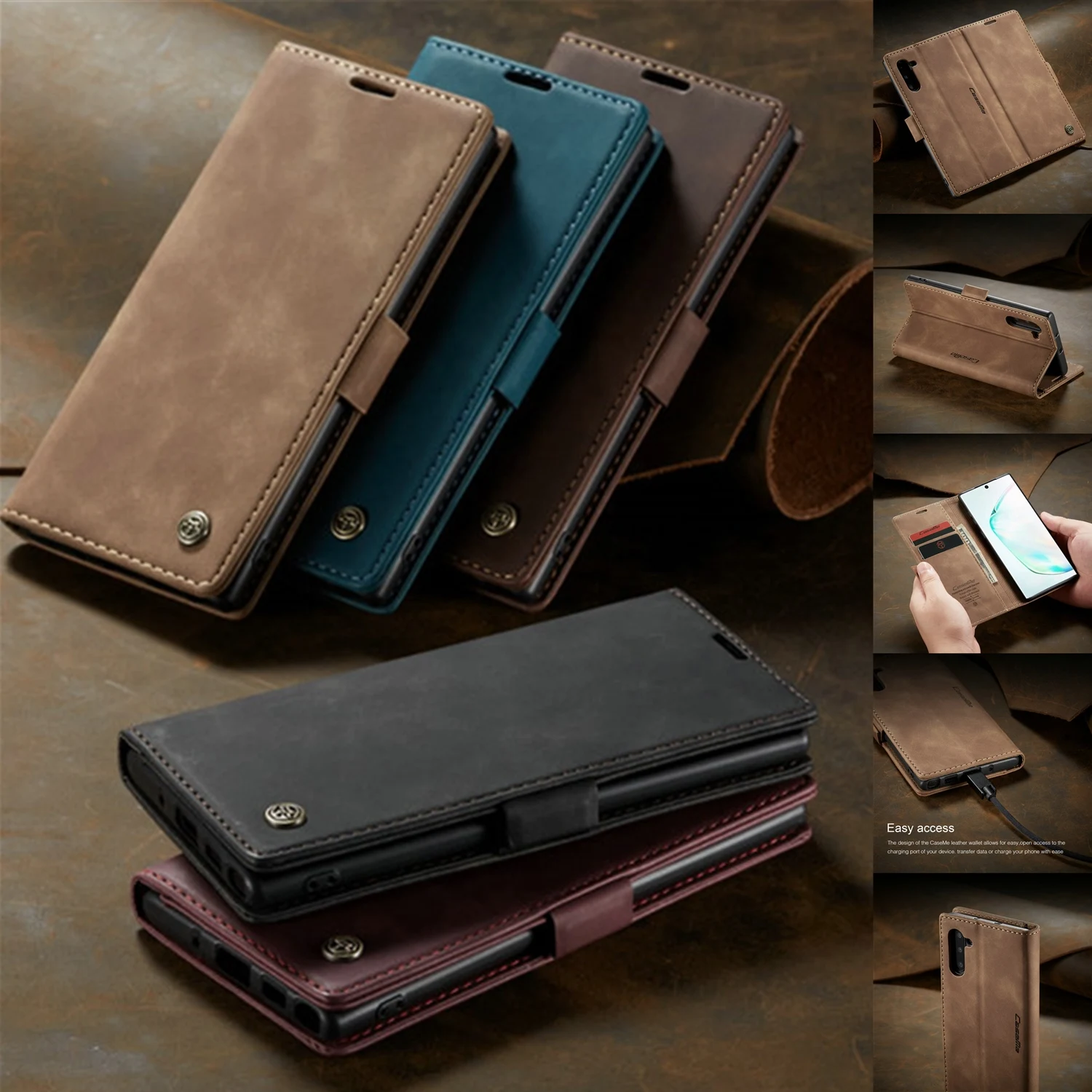 Luxury Leather Magnetic Flip Case for Samsung Galaxy Note 10 Wallet Card Holder Stand Book Cover for Samsung Note 10 Pro Coque
Luxury Leather Magnetic Flip Case for Samsung Galaxy Note 10 Wallet Card Holder Stand Book Cover for Samsung Note 10 Pro Coque