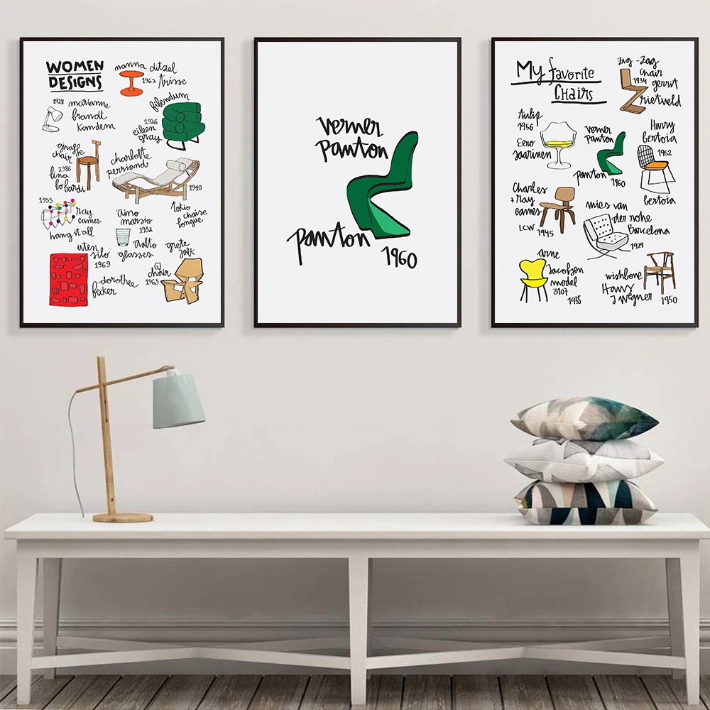 Favorite Cartoon Chairs Poster Print Women Design Chair Wall Art Canvas Painting Nordic Quote Wall Picture For Living Room Decor
Favorite Cartoon Chairs Poster Print Women Design Chair Wall Art Canvas Painting Nordic Quote Wall Picture For Living Room Decor