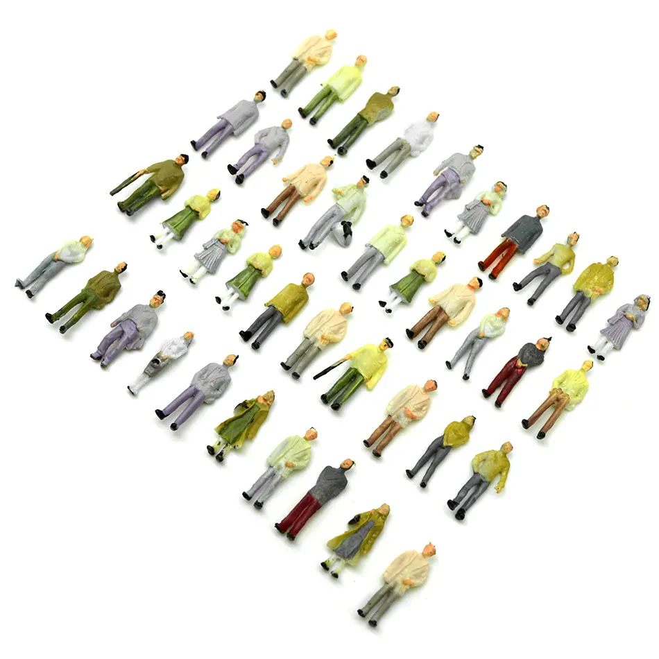 100pcs 1/100 Scale Model People Architectural Train Figures Building Road Landscape Sand Table Layout Diorama Plastic
100pcs 1/100 Scale Model People Architectural Train Figures Building Road Landscape Sand Table Layout Diorama Plastic