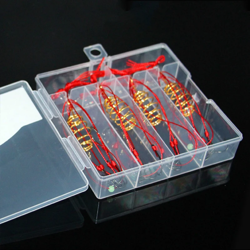 4Pcs/box Explosive Fishing Hooks With 6pcs Barbed Hook High-carbon Steel Fish Hook Bighead Carp Anti Hanging Fishing Accessories
4Pcs/box Explosive Fishing Hooks With 6pcs Barbed Hook High-carbon Steel Fish Hook Bighead Carp Anti Hanging Fishing Accessories