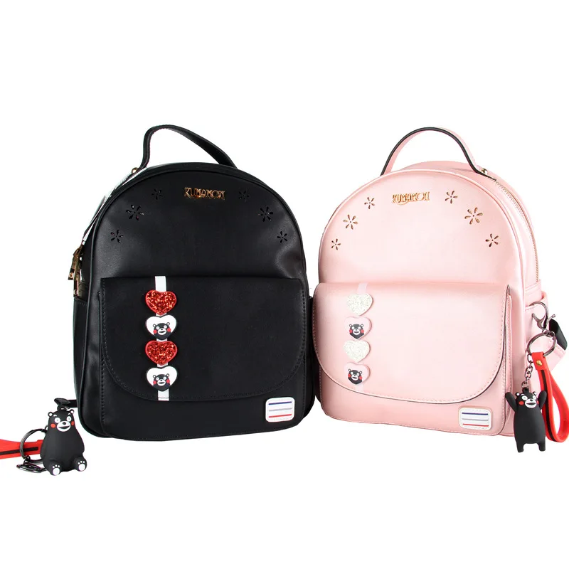 Kamida Kumamoto Bear WOMEN'S Backpack Women's 2019-Pu Versatile Backpack Fashion Brand 
Kamida Kumamoto Bear WOMEN'S Backpack Women's 2019-Pu Versatile Backpack Fashion Brand