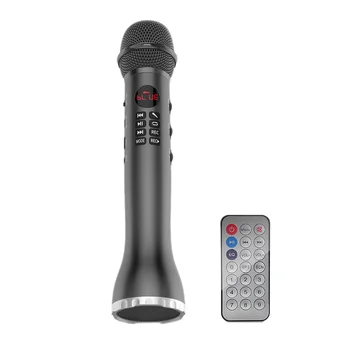 L-598 Wireless Microphone Handheld Karaoke Bluetooth Speaker Led Display Sn Tf Card Singing Recorder Sing Anywhere Anytime(B
L-598 Wireless Microphone Handheld Karaoke Bluetooth Speaker Led Display Sn Tf Card Singing Recorder Sing Anywhere Anytime(B