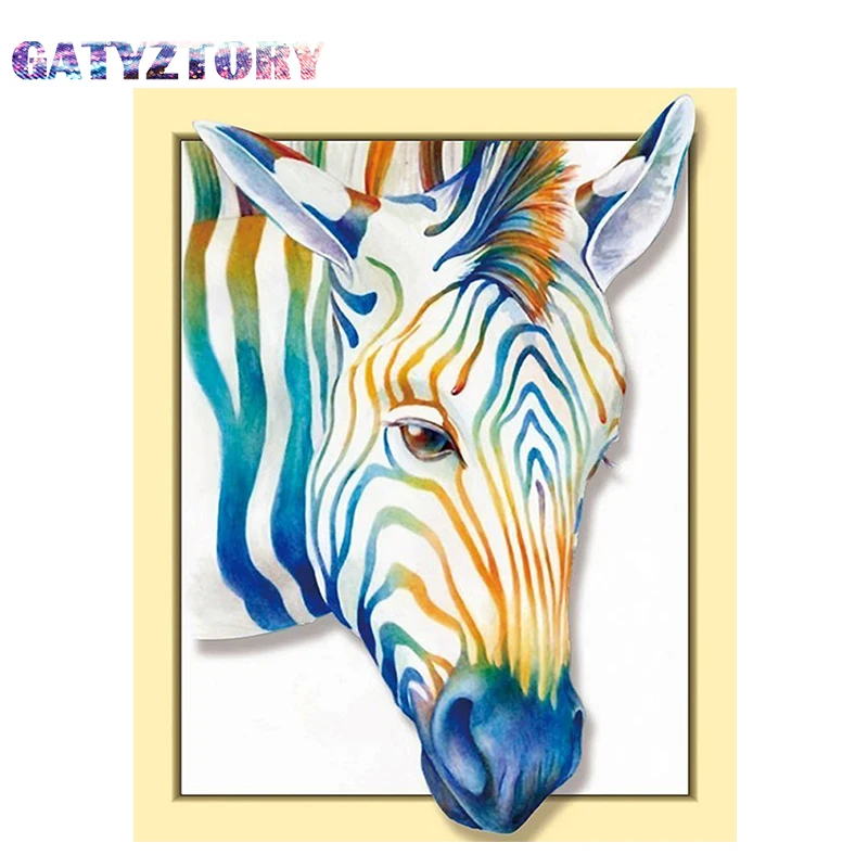 GATYZTORY 5D DIY Diamond Embroidery animals zebra Picture of Rhinestones Diamond Painting Cross Stitch Needlework Decor
GATYZTORY 5D DIY Diamond Embroidery animals zebra Picture of Rhinestones Diamond Painting Cross Stitch Needlework Decor