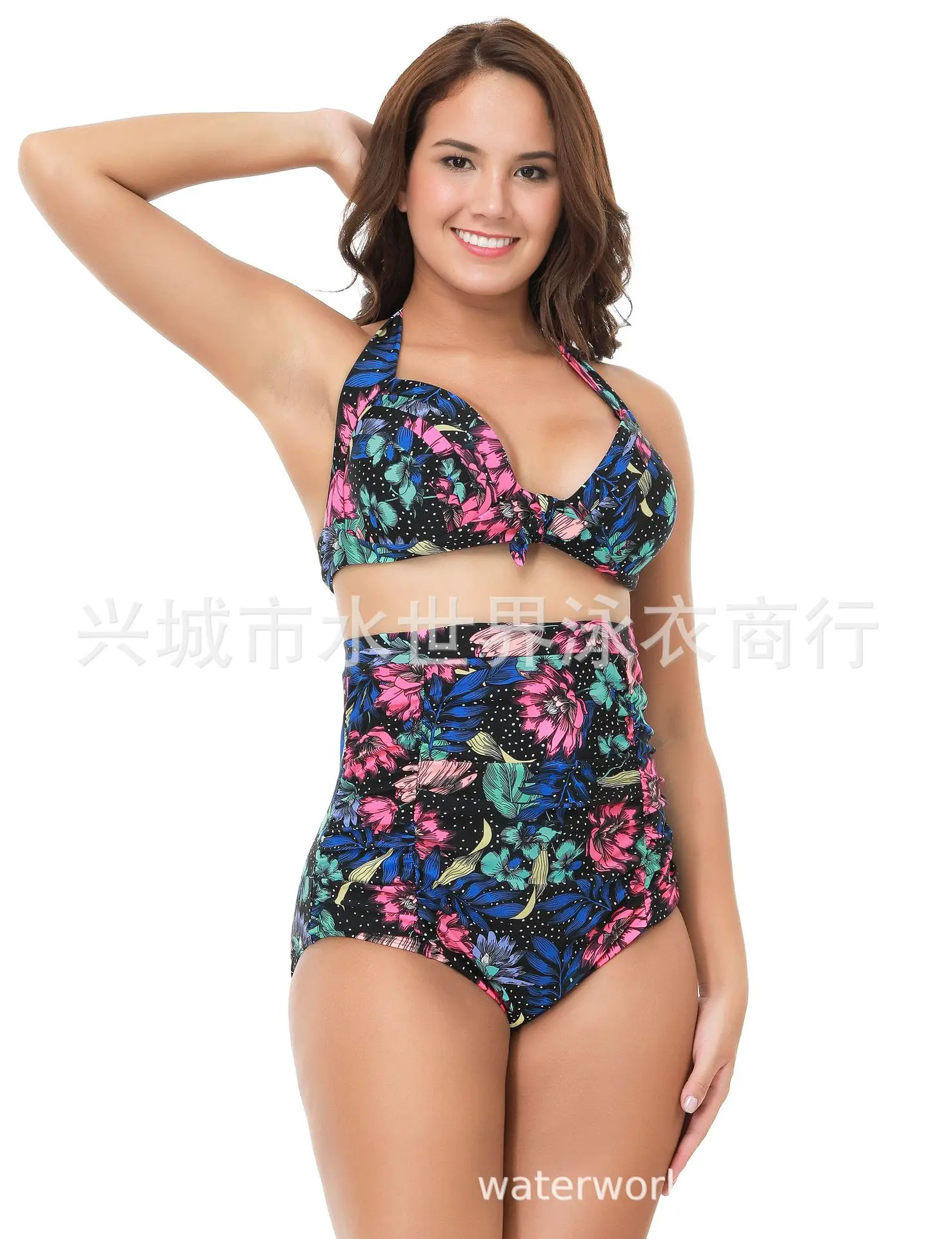 2019 New Style Europe And America-Two-piece Swimsuits Large Size High-waisted Bikini Hot Selling Bikini
2019 New Style Europe And America-Two-piece Swimsuits Large Size High-waisted Bikini Hot Selling Bikini