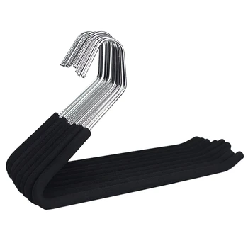 Heavy Duty Open Ended Easy Slide Chrome Trouser Hangers Organizers (Set of 10, Open Ended Easy Slide Hangers)
Heavy Duty Open Ended Easy Slide Chrome Trouser Hangers Organizers (Set of 10, Open Ended Easy Slide Hangers)