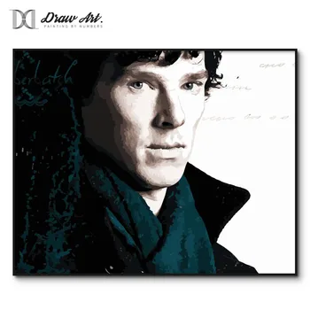 Pictures DIY Painting Wall Art Drawing by Number Sherlock Holmes Poster violin Oil Painting By Numbers Kits On Canvas Home Decor
Pictures DIY Painting Wall Art Drawing by Number Sherlock Holmes Poster violin Oil Painting By Numbers Kits On Canvas Home Decor