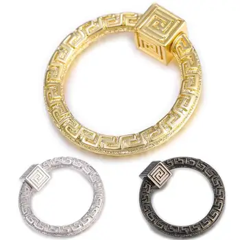 Juya DIY Trendy Handmade Fastener Carabiner Screw Lock Clasps Accessories For Luxury Needlework Punk Jewelry Making Components
Juya DIY Trendy Handmade Fastener Carabiner Screw Lock Clasps Accessories For Luxury Needlework Punk Jewelry Making Components