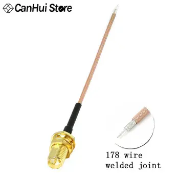 SMA Externe Schraube Innere Loch SMA Buchse 10 cm 20 cm RG178 Zopf Kabel SMA zu 178 linie schweißen kopf WiFi Kabel Heißer 
SMA Externe Schraube Innere Loch SMA Buchse 10 cm 20 cm RG178 Zopf Kabel SMA zu 178 linie schweißen kopf WiFi Kabel Heißer