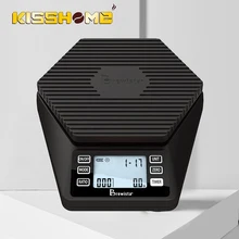 Brewista Electronic Smart Scale 0.1g/2kg featuring Automatic Use Modes Espresso/Pour-Over Built-In Timer Nano-Coat Water-Resista Brewista Electronic Smart Scale 0.1g/2kg featuring Automatic Use Modes Espresso/Pour-Over Built-In Timer Nano-Coat Water-Resista