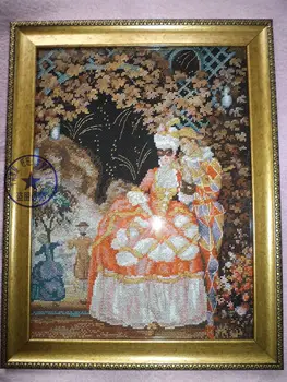 100% egypt cotton Lovely Counted Cross Stitch Kit Harlequin and the Lady Halloween Ball Dance Dancing Party Riol 100-025
100% egypt cotton Lovely Counted Cross Stitch Kit Harlequin and the Lady Halloween Ball Dance Dancing Party Riol 100-025