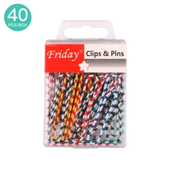 40pcs/box Color Paper Clips Metal Bookmarks Document File Paper Book Page Photo Memo Clip for Office Stationery School Supplies
40pcs/box Color Paper Clips Metal Bookmarks Document File Paper Book Page Photo Memo Clip for Office Stationery School Supplies