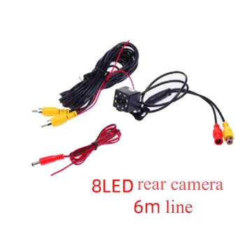 Reverse Camera MB8LED-DCSXTR17 6m Cable 8LED Lights Rear View Camera Wired 1PCS Car Universal Adjustable Night Vision
Reverse Camera MB8LED-DCSXTR17 6m Cable 8LED Lights Rear View Camera Wired 1PCS Car Universal Adjustable Night Vision