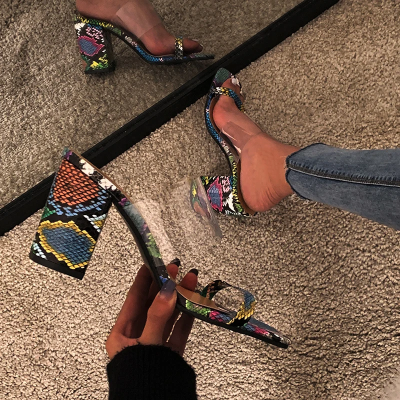 Women Slippers Summer Explosion Style European American style Snake Skin Pattern Thick Heel Comfortable Casual Wild Shoes U24-43
Women Slippers Summer Explosion Style European American style Snake Skin Pattern Thick Heel Comfortable Casual Wild Shoes U24-43