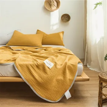 Modal fabric summer cool quilted baby cover blanket single double simple solid color ice silk bed cover machine washable
Modal fabric summer cool quilted baby cover blanket single double simple solid color ice silk bed cover machine washable