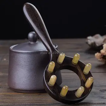 Natural Yellow Horn Comb Body Scraping Massage Comb Wide Tooth Head Hair Meridian Massage Comb Anti-static Comb Health Care
Natural Yellow Horn Comb Body Scraping Massage Comb Wide Tooth Head Hair Meridian Massage Comb Anti-static Comb Health Care