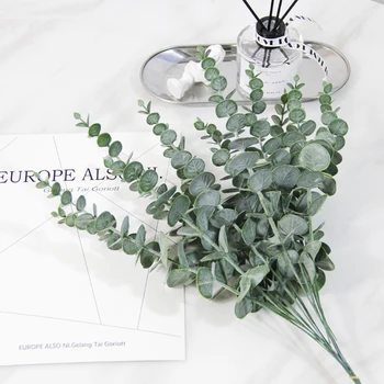 Artificial Leaves Branch Retro Green Silk Eucalyptus Leaf Fake Plants for Home Table Wedding Shooting Prop Decor
Artificial Leaves Branch Retro Green Silk Eucalyptus Leaf Fake Plants for Home Table Wedding Shooting Prop Decor