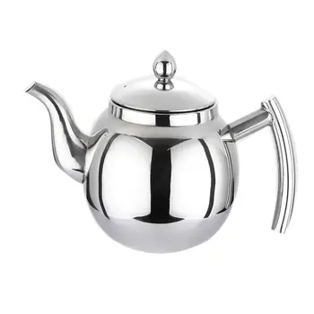 0.8 Stainless Steel Loose Tea Pot Strainer Filter Infuser Kettle Coffee Jug Teapots Durable Easy to Use Portable Useful Tea Pot
0.8 Stainless Steel Loose Tea Pot Strainer Filter Infuser Kettle Coffee Jug Teapots Durable Easy to Use Portable Useful Tea Pot