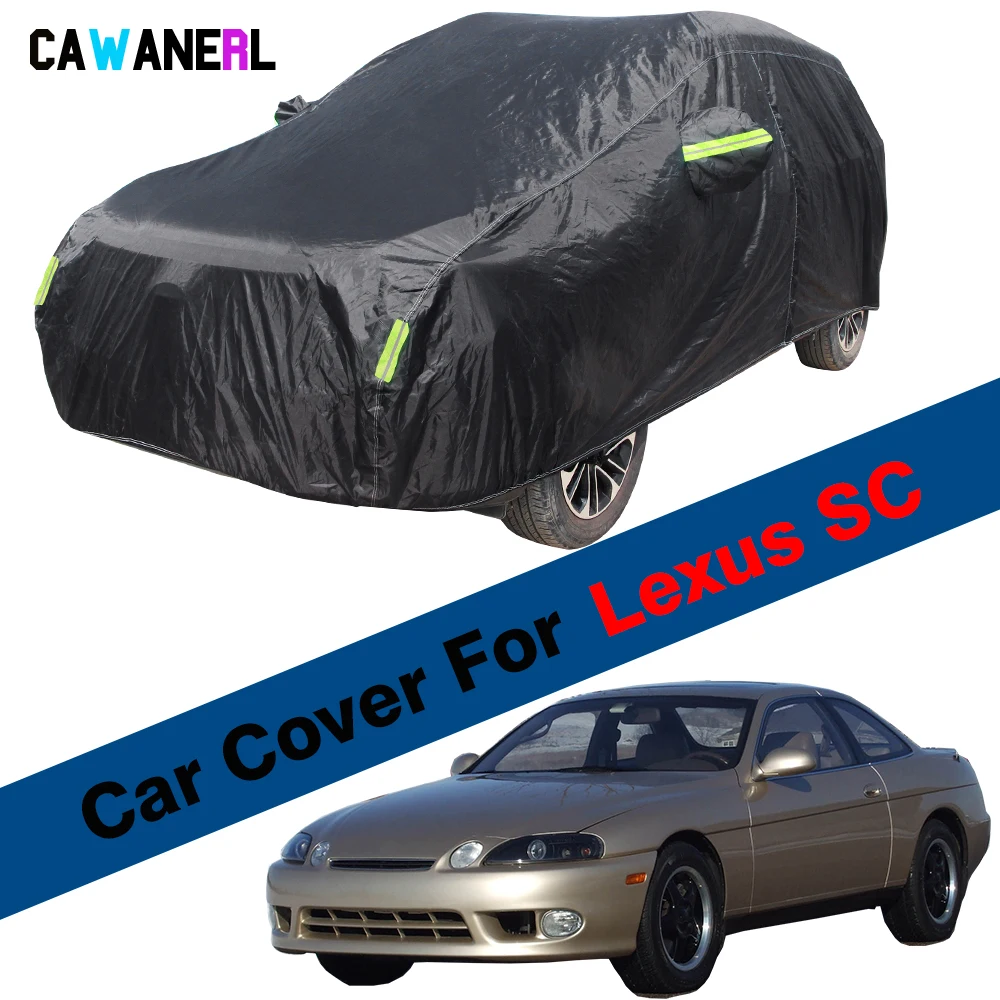 Car Cover Auto Waterproof Sun Shade Anti-UV Rain Snow Resistant Cover Dustproof For Lexus SC SC400 SC300 SC430
Car Cover Auto Waterproof Sun Shade Anti-UV Rain Snow Resistant Cover Dustproof For Lexus SC SC400 SC300 SC430